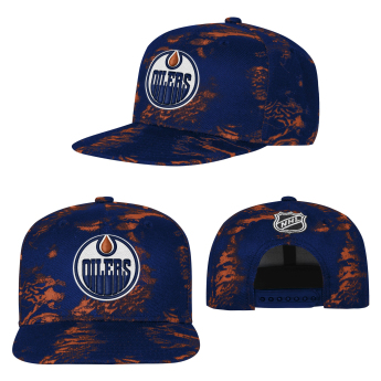Edmonton Oilers gyerek baseball sapka NHL Dynamics Flat Brim Snapback