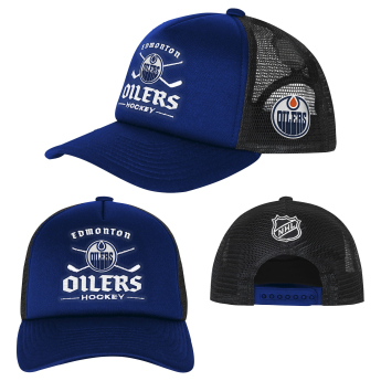 Dětská kšiltovka Edmonton Oilers NHL Power Up Trucker