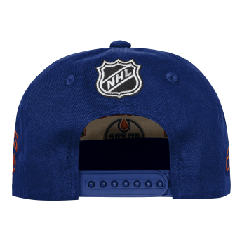 Edmonton Oilers gyerek baseball sapka NHL Flatbrim Arch Deadstock Snapback