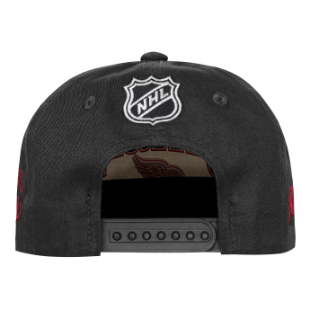 Detroit Red Wings gyerek baseball sapka NHL Flatbrim Arch Deadstock Snapback