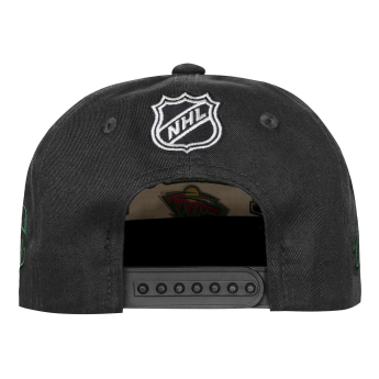 Minnesota Wild gyerek baseball sapka NHL Flatbrim Arch Deadstock Snapback
