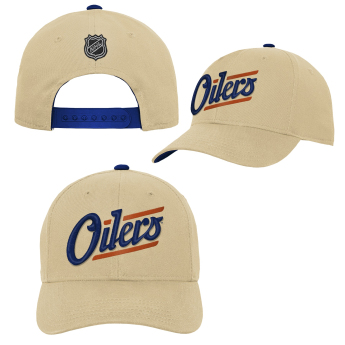 Dětská kšiltovka Edmonton Oilers NHL 3rd Jersey Precurved Snap