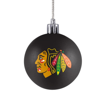 Chicago Blackhawks Karácsonyi díszek NHL FOCO 12 Pack Ball Ornament Set
