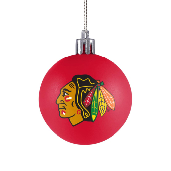 Chicago Blackhawks Karácsonyi díszek NHL FOCO 12 Pack Ball Ornament Set