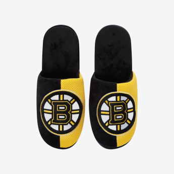 Boston Bruins férfi papucs Logo Staycation Slipper