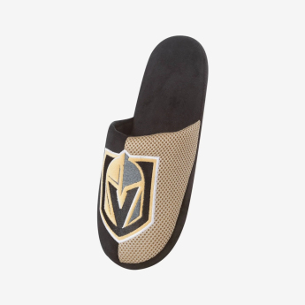 Vegas Golden Knights férfi papucs Logo Staycation Slipper