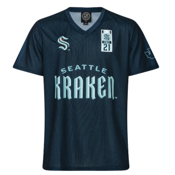 Seattle Kraken férfi póló Soccer Style Jersey