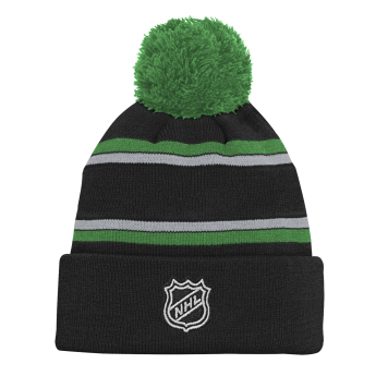 Dallas Stars gyerek téli sapka NHL 3Rd Jersey Jacquard Cuff Pom