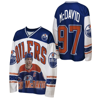 Edmonton Oilers gyerek póló NHL Player Polyester Top