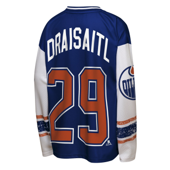 Edmonton Oilers gyerek póló Leon Draisaitl #29 NHL Player Polyester Top