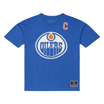 Edmonton Oilers férfi póló NHL Connor McDavid #97 N&N Classic Tee