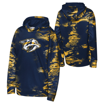 Nashville Predators gyerek kapucnis pulóver NHL Team Dynamics Pullover Sublimated