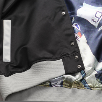 Los Angeles Kings férfi kabát NHL Wayne Gretzky #99 Player Lightweight Satin Jacket