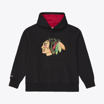 Chicago Blackhawks férfi pulóver NHL Connor Bedard #98 Player Fleece Hoodie