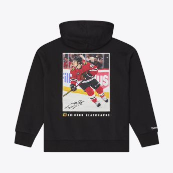 Chicago Blackhawks férfi pulóver NHL Connor Bedard #98 Player Fleece Hoodie