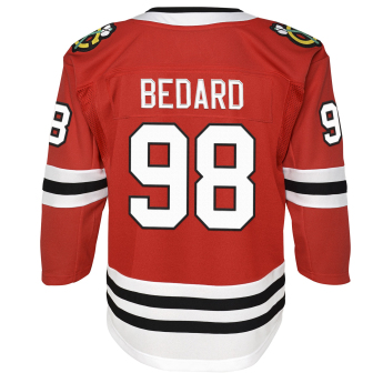 Chicago Blackhawks gyerek jégkorong mez Connor Bedard #98 NHL Premier Home/Team