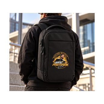 Boston Bruins hátizsák David Pastrňák #88 Boston Hockey Town Exclusive Collection