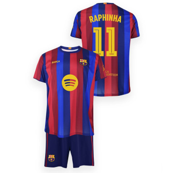 FC Barcelona gyerek szett replika26/27 Home Raphinha