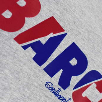 Tričko BARCELONA FC Sentiment grey