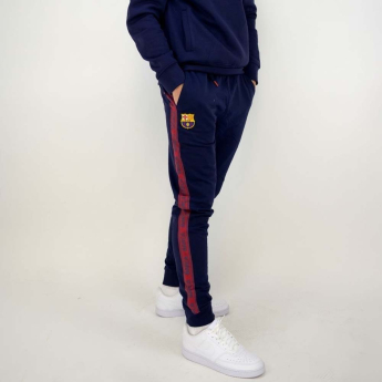 Tepláky BARCELONA FC Stripe navy