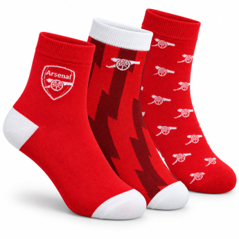 3pack ponožek ARSENAL FC Colours