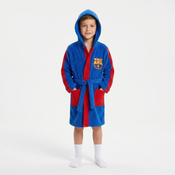 FC Barcelona gyerek fürdőköpeny blue