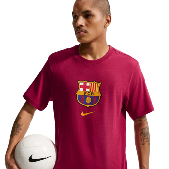 Tričko BARCELONA FC Club Crest red