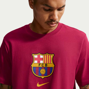 Tričko BARCELONA FC Club Crest red