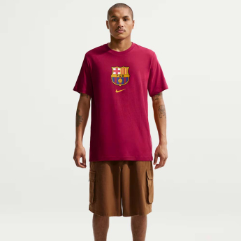 Tričko BARCELONA FC Club Crest red