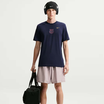 Tričko BARCELONA FC City navy