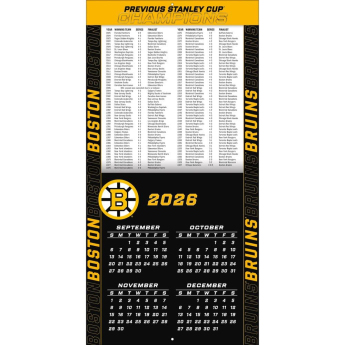 Boston Bruins naptár NHL 2027 Wall