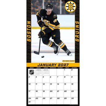 Boston Bruins naptár NHL 2027 Wall