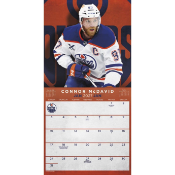 NHL termékek naptár 2027 Wall