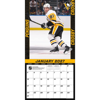 Pittsburgh Penguins naptár NHL #87 Sidney Crosby 2027