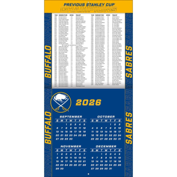 Buffalo Sabres naptár NHL 2027 Wall