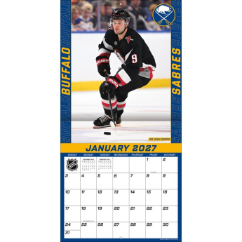 Buffalo Sabres naptár NHL 2027 Wall