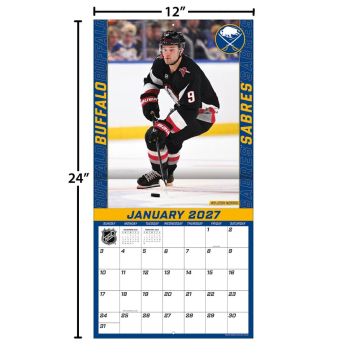 Buffalo Sabres naptár NHL 2027 Wall
