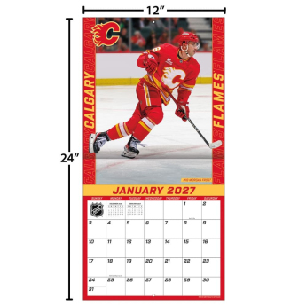 Calgary Flames naptár NHL 2027 Wall