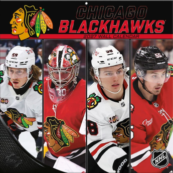 Chicago Blackhawks naptár NHL 2027 Wall