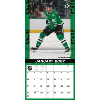 Dallas Stars naptár NHL 2027 Wall