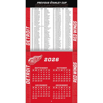 Detroit Red Wings naptár NHL 2027 Wall