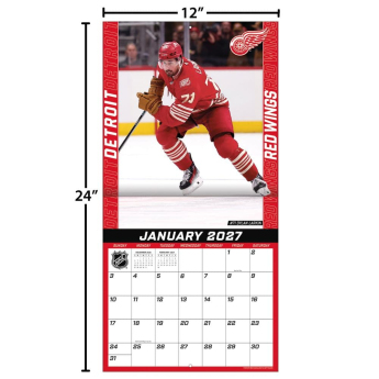 Detroit Red Wings naptár NHL 2027 Wall