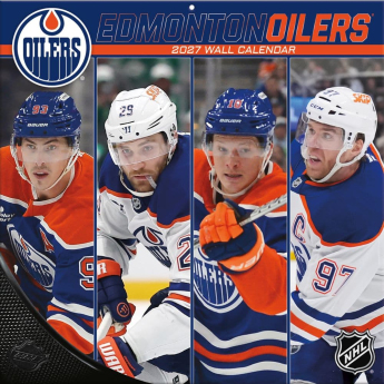 Edmonton Oilers naptár NHL 2027 Wall