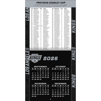 Los Angeles Kings naptár NHL 2027 Wall