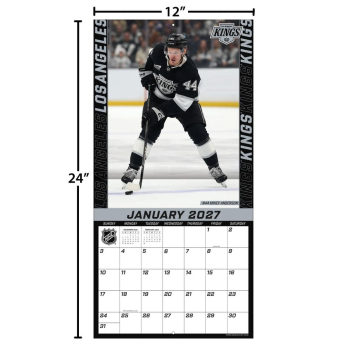 Los Angeles Kings naptár NHL 2027 Wall