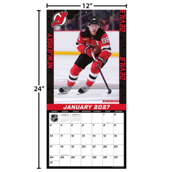 New Jersey Devils naptár NHL 2027 Wall