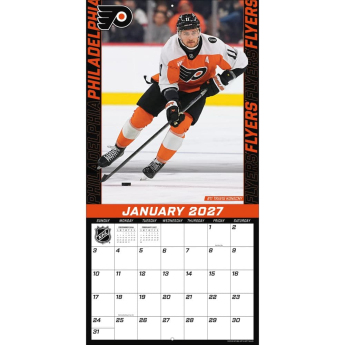 Philadelphia Flyers naptár NHL 2027 Wall
