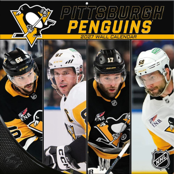 Pittsburgh Penguins naptár NHL 2027 Wall