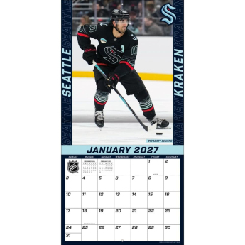 Seattle Kraken naptár NHL 2027 Wall
