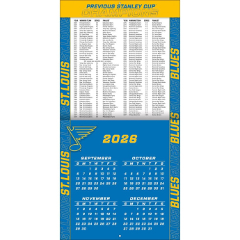 St. Louis Blues naptár NHL 2027 Wall